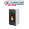 Termostufa A Pellet Laminox Primula Idro 13 Kw Colore Bianco