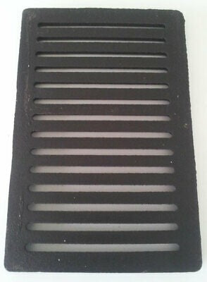 Grille en fonte CTM pour foyers thermiques, dimensions 280 x 175 mm