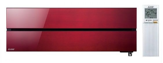 Condizionatore Climatizzatore Mitsubishi Electric Trial Split Kirigamine Style Ruby Red R-32 9+9+9 BTU Con MXZ-3F54VF