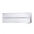 Mitsubishi Electric Trial Split Kirigamine Style Pearl White R-32 9+12+12 BTU Air Conditioner with Integrated Wi-Fi MXZ-3F68VF4