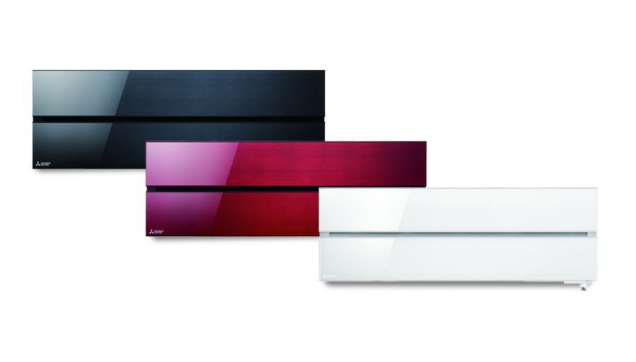 Condizionatore Climatizzatore Mitsubishi Electric Trial Split Kirigamine Style Onyx Black R-32 9+12+12 BTU Con MXZ-3F68VF4 Wi-Fi Integrato