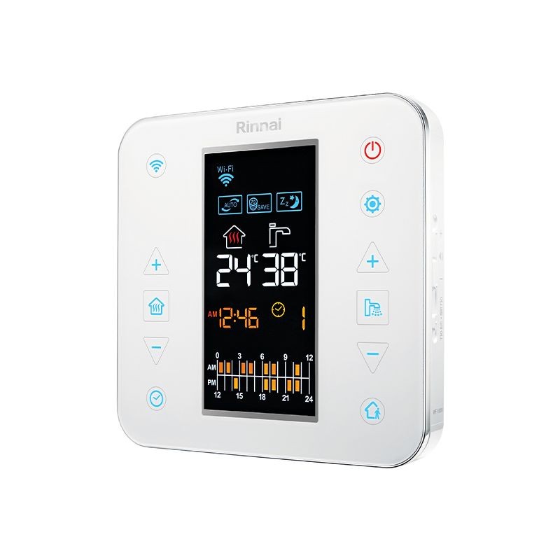 Caldaia a Condensazione Rinnai Momiji 24 Metano Wi-Fi Completa di Kit Scarico Fumi