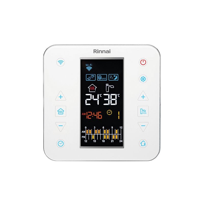 Caldaia a Condensazione Rinnai Momiji 24 Metano Wi-Fi Completa di Kit Scarico Fumi