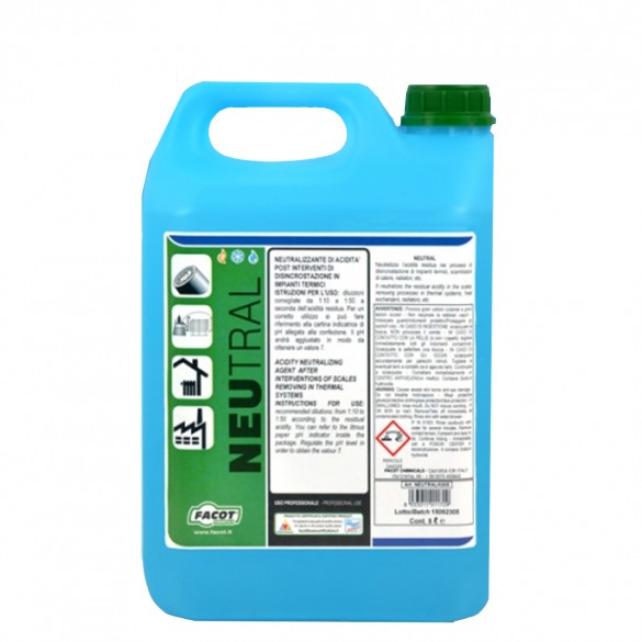 Neutralisant d'acide neutre, bidon de 5 litres