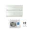 Condizionatore Climatizzatore Haier Dual Split Inverter Flexis Plus White R-32 9000+15000 Con 2U50S2SM1FA Wi-Fi Integrato