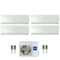 Condizionatore Climatizzatore Haier Quadri Split Flexis Plus White R-32 9000+9000+12000+12000 Con 4U85S2SR5FA Wi-Fi Integrato