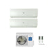 Condizionatore Climatizzatore Haier Dual Split Inverter Flexis Plus White R-32 9000+18000 Con 3U55S2SR5FA Wi-Fi Integrato