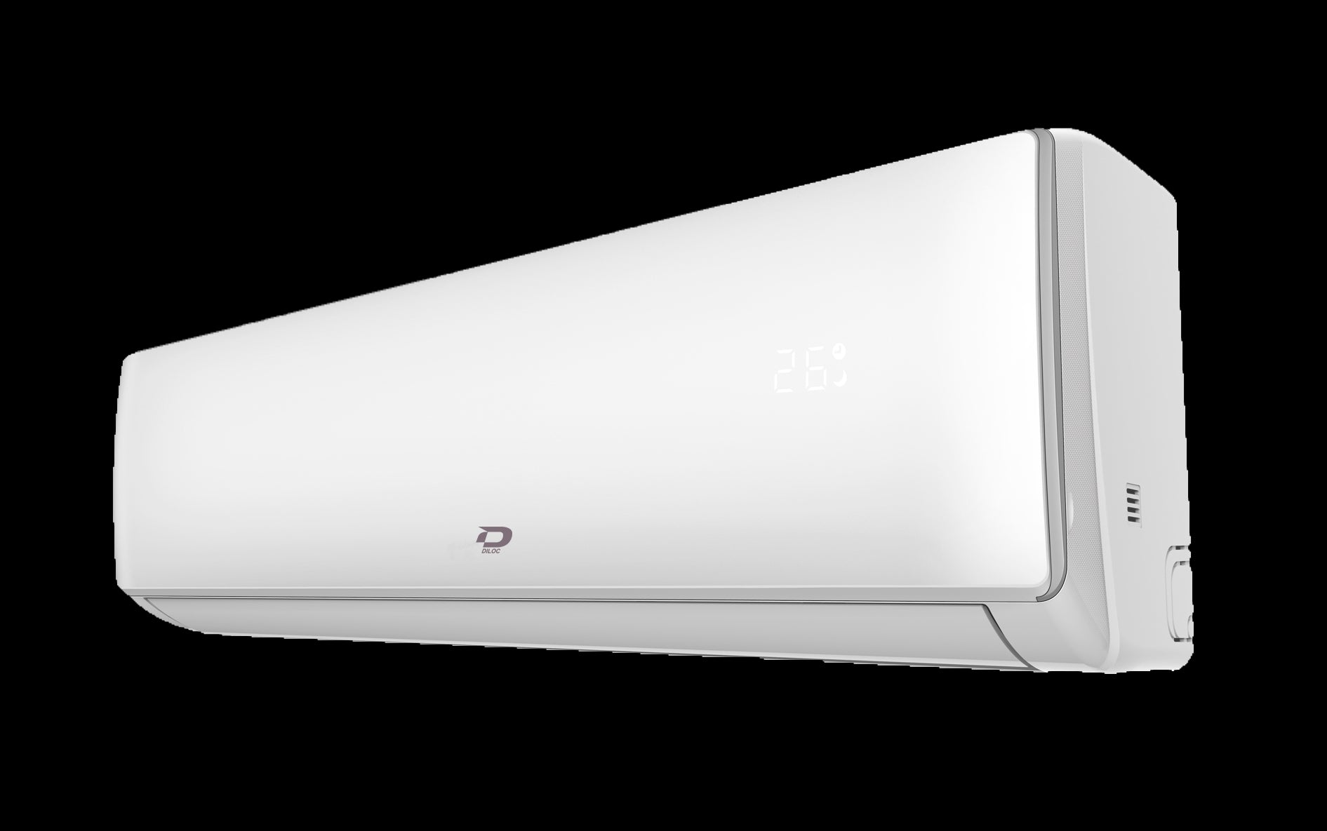 Condizionatore Climatizzatore Diloc Monosplit Inverter R-32 Modello Impact 12000 BTU Wi-Fi Integrato