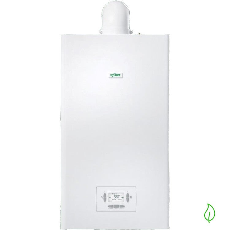 Caldaia a Condensazione Sylber Modello Conica 25 C 25 Kw Metano Completa di Kit Scarico Fumi