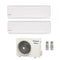Climatizzatore Condizionatore Dual Split Panasonic Serie TZ Inverter Standard R-32 9000+9000 Con CU-2TZ41TBE