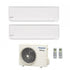 Climatizzatore Condizionatore Dual Split Panasonic Serie TZ Inverter Standard R-32 9000+18000 Con CU-2TZ50TBE