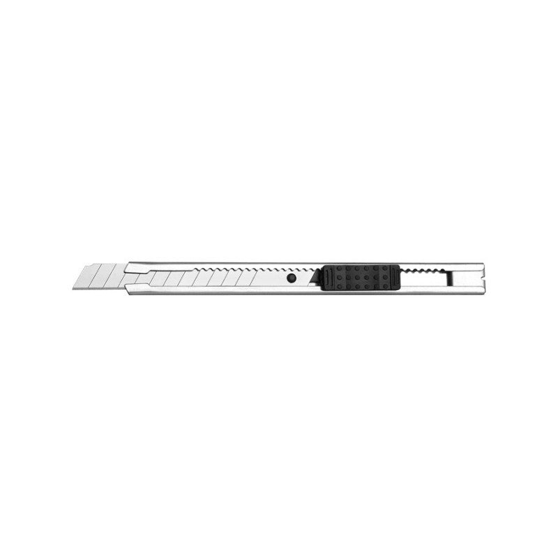 INGCO Taglierino Autobloccante Cutter Inox da 9 x 80mm