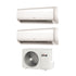 Condizionatore Climatizzatore Ferroli Dual Split Inverter R-32 Serie Ambra M 9000+9000 BTU Wi-Fi Con 2CP0009F 14-2