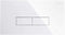 Placca di Comando ECO Linea Bianca per risciacquo (2 PULSANTI) PUCCI Cod. 80130560
