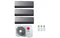 Condizionatore Climatizzatore LG trial split inverter R-32 ArtCool Uv Nano Mirror 12000+12000+12000 Btu con MU4R25.U22 Wifi integrato 12+12+12