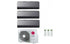 Condizionatore Climatizzatore LG trial split inverter R-32 ArtCool Uv Nano Mirror 12000+12000+12000 Btu con MU4R25.U22 Wifi integrato 12+12+12