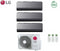 Condizionatore Climatizzatore LG trial split inverter R-32 ArtCool Uv Nano Mirror 9000+9000+12000 Btu con MU3R19 U23 Wifi integrato 9+9+12