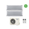 Condizionatore Climatizzatore Panasonic dual split inverter Etherea Silver R-32 Wi-Fi con Econavi 9000+12000 con CU-2Z50TBE