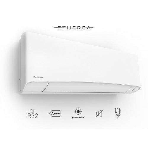 Condizionatore Climatizzatore Panasonic dual split inverter Etherea White R-32 Wi-Fi con Econavi 12000+12000 con CU-2Z50TBE