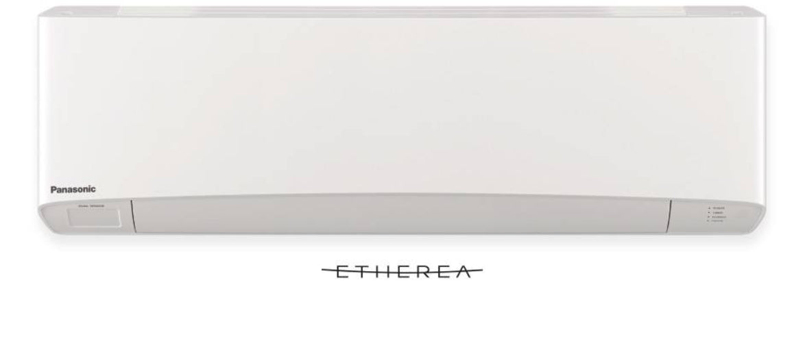 Condizionatore Climatizzatore Panasonic trial split inverter Etherea White R-32 Wi-Fi con Econavi 12000+12000+12000+CU-3Z68TBE