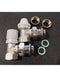 Kit collegamento idraulico Ideal Clima Skudo e valvola a 2 vie motorizzabile TGCL01