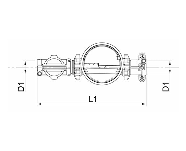 TECO Kit di Contabilizzazione da Incasso Con Contatore Volumetrico Singolo Modello K4CC 