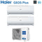 Condizionatore Climatizzatore Haier Dual Split Inverter Geos Plus R-32 9000+9000 BTU Con 2U40FEFFRA