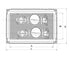 TECO Kit di Contabilizzazione da Incasso con Due Contatori Volumetrici Modello K4CC "DUO" - Cod. K4CCEF10100
