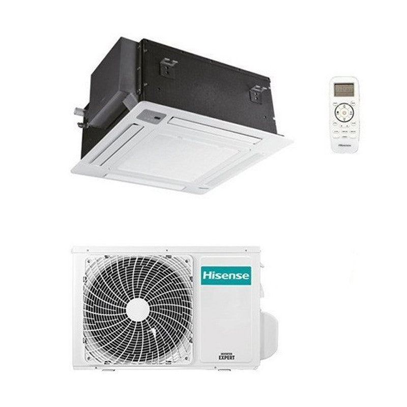 Condizionatore Hisense Inverter A Cassetta Monosplit ACT35UR4SAA3/AUW35U4SS3 12000 BTU