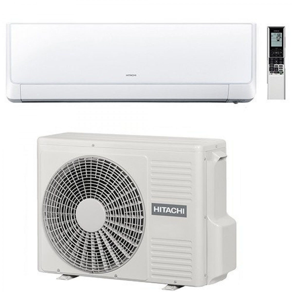 Condizionatore Climatizzatore Hitachi Monosplit Inverter Serie Akebono 9000 BTU RAK-25RXD Wi-Fi Optional