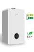 Caldaia a Condensazione Junkers Bosch Condens 2300 W GC2300W 24 C Bianca GPL Completa di Kit Scarico Fumi