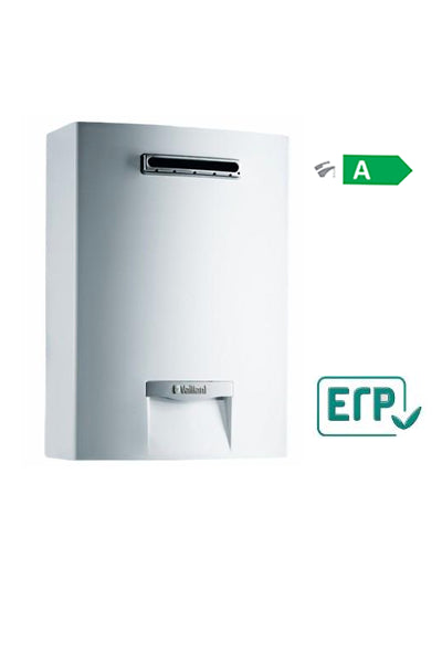 Scaldabagno a Gas Vaillant OutsideMag 158/1 RT 15 Lt Low Nox GPL Per Esterno