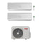 Condizionatore Climatizzatore Ariston Alys dual split inverter R-32 9000+9000 BTU con 50 XD0-O Wi-Fi Optional
