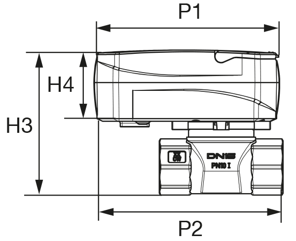 TECO T4E Valvola a Sfera 