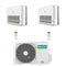 Condizionatore Climatizzatore Hisense Dual Split Inverter a Console 9000+9000 Con 2AMW52U4RXC