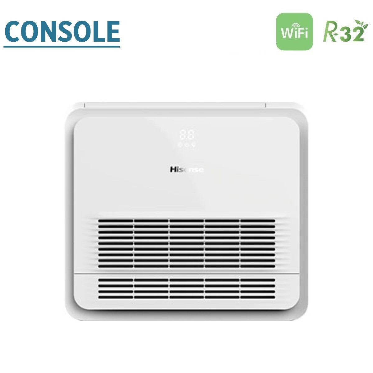 Condizionatore Climatizzatore Hisense Dual Split Inverter a Console 12000+12000 Con 2AMW52U4RXC