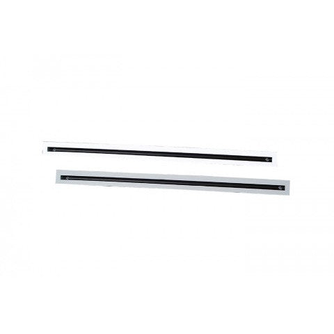 Diffusori Lineari a 1 Feritoia in Alluminio Anodizzato o Bianco RAL9010 DLF10