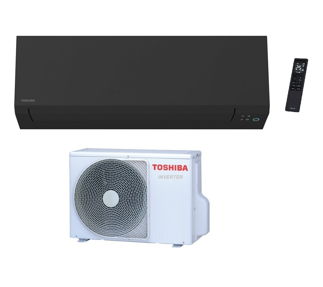 Condizionatore Climatizzatore Toshiba Monosplit Inverter Shorai Edge 13000 btu Black RAS-B13G3KVSGB-E  Wi-Fi integrato