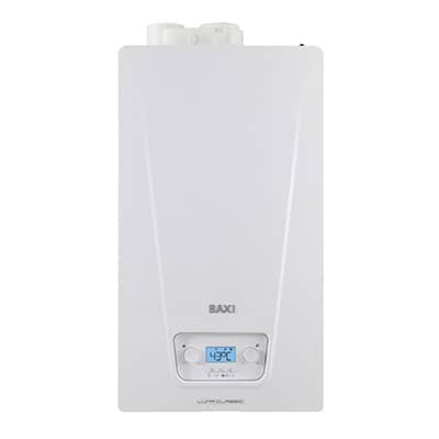 Caldaia a Condensazione Baxi Luna Classic 24 Kw Low Nox Metano Completa di Kit Scarico Fumi Sdoppiato