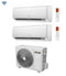 Condizionatore Climatizzatore Ferroli Dual Split Inverter Giada M 9000+12000 BTU Con 18-2 Wi-Fi Integrato Alexa e Google HOME