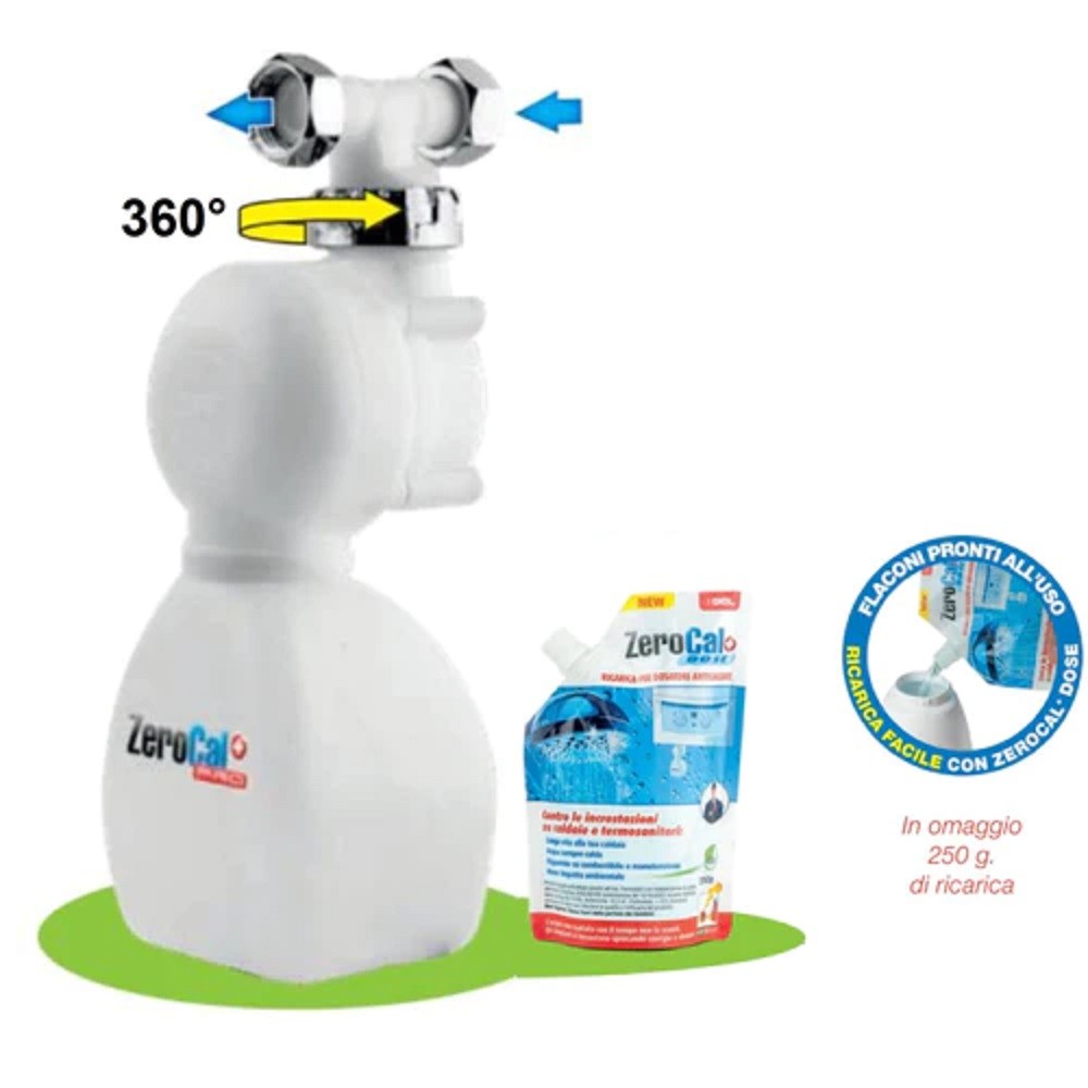 Gel Dosatori Proporzionali Anticalcare Zerocal+ PRO DIMA 3 UNIVERSALE 1/2