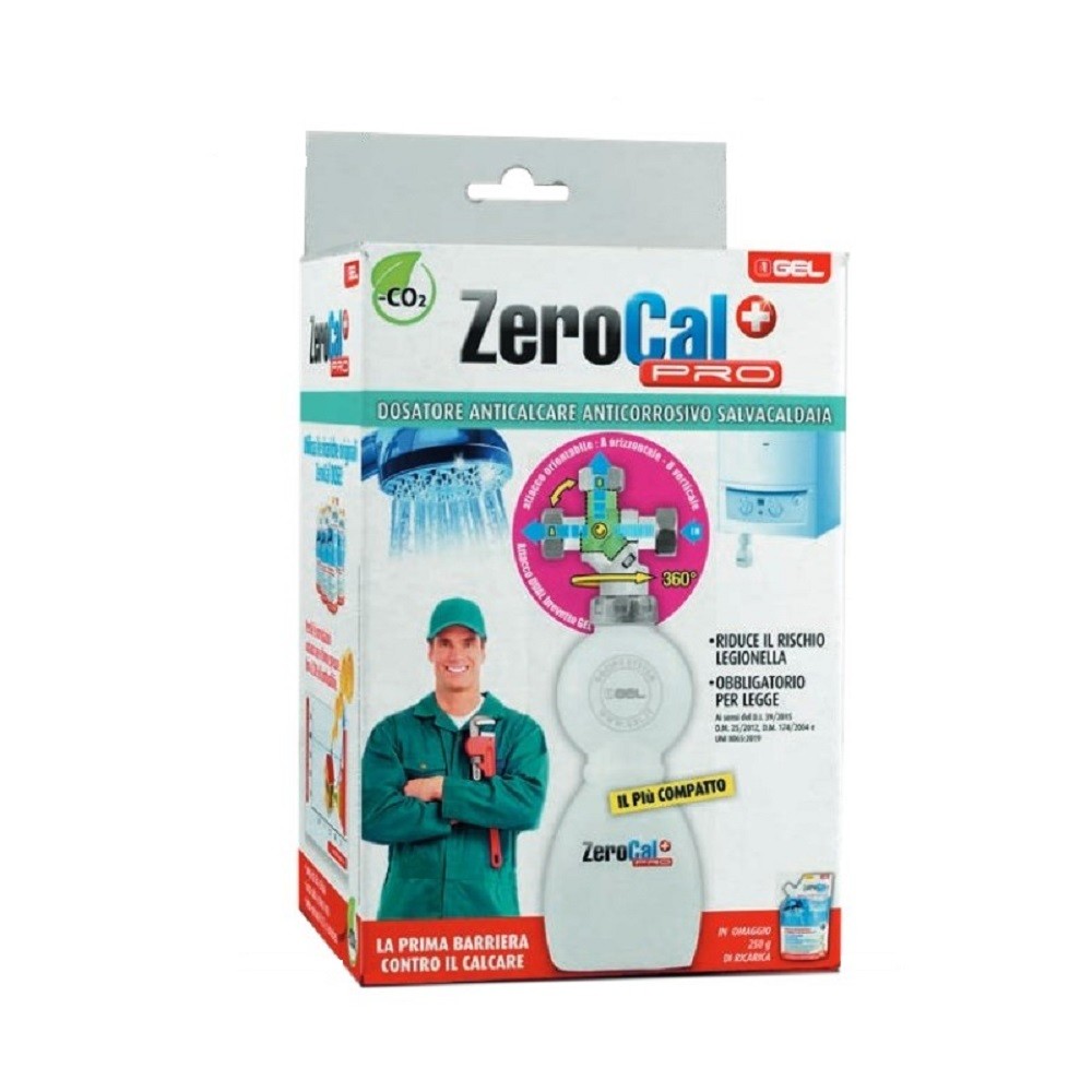 Gel Dosatori Proporzionali Anticalcare Zerocal+ PRO DIMA 3 UNIVERSALE 1/2