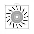 Diffusori di Mandata e Ripresa Brofer NMF a Flusso Elicoidale con Getti Regolabili 595x595 mm
