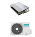 Condizionatore Climatizzatore Hisense Inverter Canalizzato Monosplit R-32 AUD71UX4RFM8/AUW71U4RK8 24000 BTU