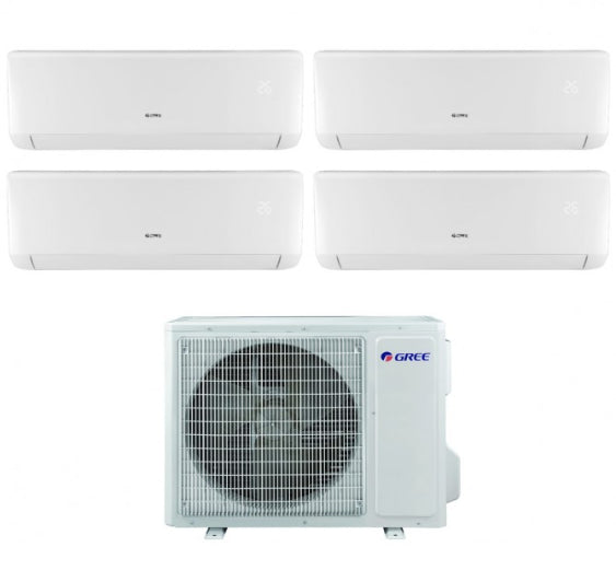 Condizionatore Climatizzatore Haier Quadri Split R-32 Serie Pearl 7000+7000+9000+9000 BTU Con 4U75S2SR5FA Wi-Fi Incluso