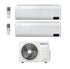 Condizionatore Climatizzatore Samsung Dual Split Inverter Windfree Elite S2 R-32 Wi-Fi 7000+7000 BTU Con AJ040TXJ2KG/EU