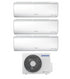 Condizionatore Climatizzatore trial Samsung 12+12+12 Maldives Quantum R-32 9000+9000+12000 BTU con AJ068RCJ3EG/EU **PROMO**