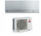 Condizionatore Climatizzatore Mitsubishi Electric Inverter Kirigamine Zen R-32 Wi-Fi Argento 9000 BTU MSZ-EF25VGKS