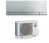 Condizionatore Climatizzatore Mitsubishi Electric Inverter Kirigamine Zen R-32 Wi-Fi Argento 9000 BTU MSZ-EF25VGKS