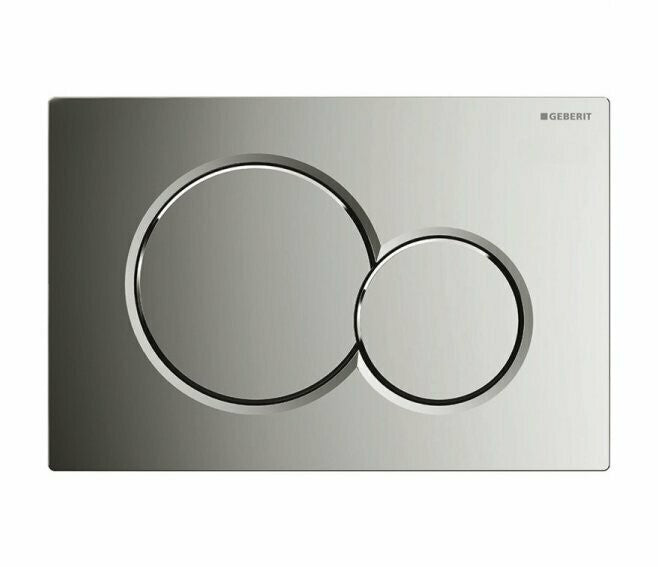 Placca di Comando Geberit Sigma 01 Per Cassette Incasso Doppio Pulsante Cromo Cod. 115.770.21.5